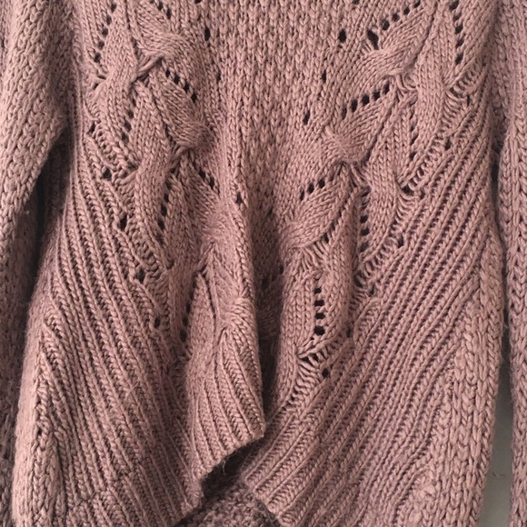 Charlotte Russe Taupe Cozy Knit Sweater - Picture 2 of 6